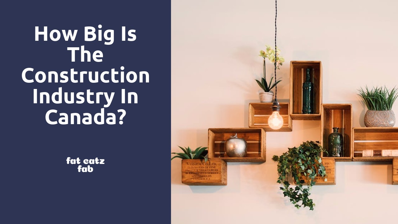 How big is the construction industry in Canada?