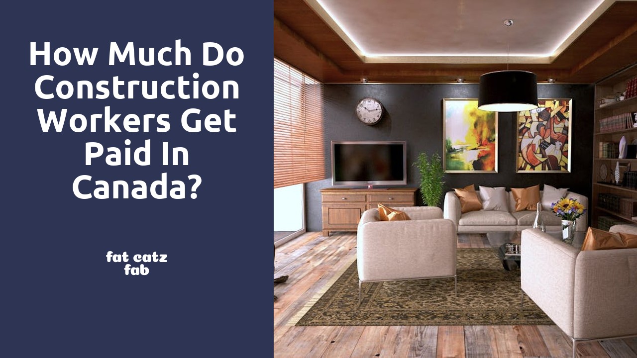 How much do construction workers get paid in Canada?